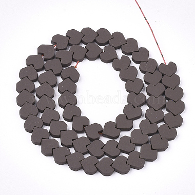 Spray Painted Non-magnetic Synthetic Hematite Beads Strands(G-T116-04-20)-2