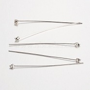 Alloy Fancy Pin, Cadmium Free & Nickel Free & Lead Free, Antique Silver, 54x3x0.8mm.(TIBEB-A0654-AS-FF)