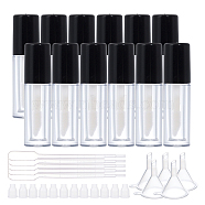 DIY Lip Glaze Bottle Sets, 44mm, Capacity: 1.2ml, 20pcs/set(MRMJ-BC0001-90)