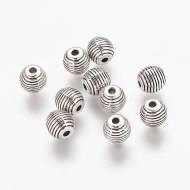 6mm Round Alloy Beads