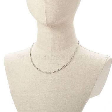 Collier avec chaîne en acier inoxydable anti-ternissement 304(NJEW-JN03593-02)-5