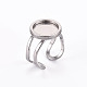 201 ajuste de anillo de almohadilla de acero inoxidable(STAS-S080-040B-P)-1