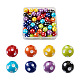 Cheriswelry 80Pcs 8 Colors Opaque Resin Beads(RESI-CW0001-06B)-1