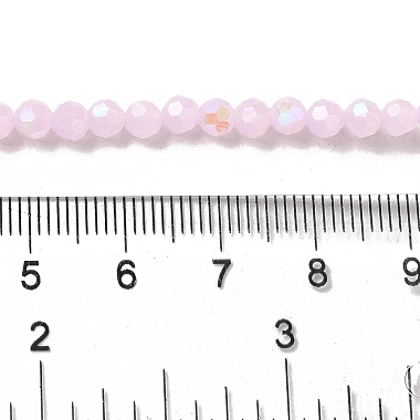 imitation jade perles de verre brins(EGLA-A035-J4mm-L02)-4