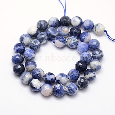 Chapelets de perles en sodalite naturelle(G-L149-12mm-01)-2