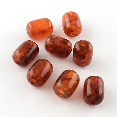 Column Imitation Gemstone Acrylic Beads(X-OACR-R025-M)-2