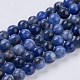 Natural Sodalite Beads Strands(G-G515-6mm-07)-1
