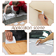 8Pcs 4 Styles Cake Cream Plastic Scraper(AJEW-NB0006-77)-5