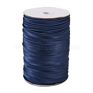 Polyester Fiber Ribbons, Prussian Blue, 3/8 inch(11mm), 100m/roll(OCOR-TAC0009-08B)