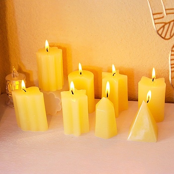 DIY Silicone Candle Molds, For Candle Making, Hexagon, 4.6x5.1x7.3cm