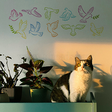 Plantillas de pintura de dibujo ahuecadas para mascotas(DIY-WH0391-0647)-6