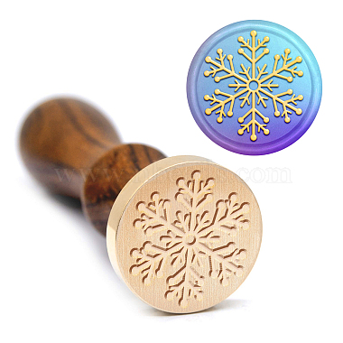 Christmas Theme Wax Seal Stamp Set(AJEW-WH0208-959)-5