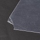 (vente de clôture défectueuse : coin cassé) feuilles acryliques transparentes pour cadre photo(DIY-XCP0001-99)-4