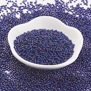 TOHO Japanese Seed Beads, Round, (28D) Dark Cobalt, 11/0, 2x1.5mm, Hole: 0.5mm, about 42000pcs/pound(SEED-K008-2mm-28D)