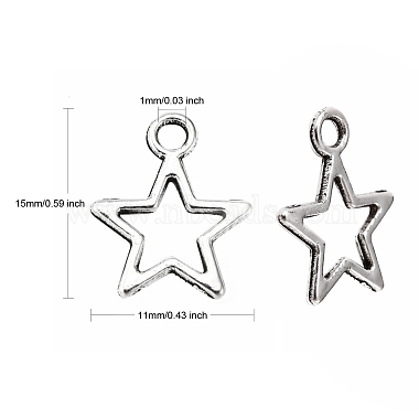 Tibetan Style Alloy Charms(X-LF10651Y-NF)-2