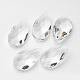 Faceted Teardrop Glass Pendants(X-GLAA-R149-A-01)-1