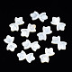 Perles de coquillage blanc naturel(SSHEL-S258-105A)-1
