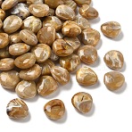 Acrylic Imitation Gemstone Beads, Oval, Two Tone, Peru, 22x21x10mm, Hole: 1.8mm, about 161pcs/500g(MACR-K359-74A)