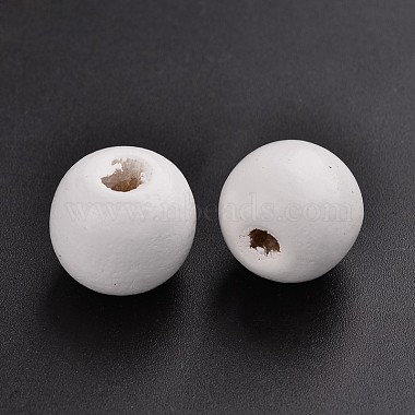 Dyed Natural Wood Beads(X-TB16mmY-16-LF)-2