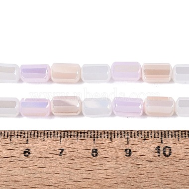 Electroplate Opaque Glass Beads Strands(EGLA-N022-11A-B01)-4