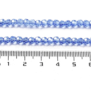 plaquent verre transparent perles brins(EGLA-A035-T4mm-A14)-4