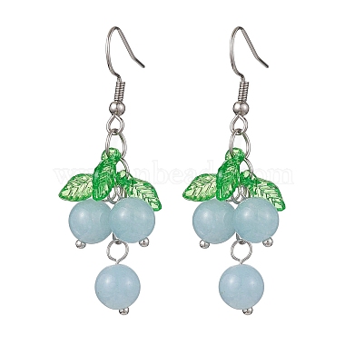 Green Grape Other Quartz Earrings