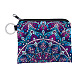 Mandala Flower Pattern Polyester Clutch Bags(PAAG-PW0016-03F)-1