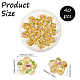 40Pcs Handmade Lampwork Beads(LAMP-PA0001-11B)-2