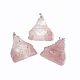 Cherry Quartz Glass Pendants(G-S299-47)-1
