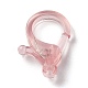 Transparent Plastic Lobster CLaw Clasps(KY-H005-A08)-2