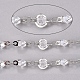 Chaînes de perles de verre faites à la main de 3.28 pied(X-CHC-G008-01P)-1