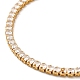 Clear Cubic Zirconia Tennis Bracelet(BJEW-M301-01G)-2