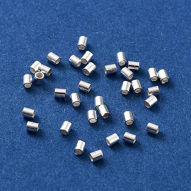 925 Sterling Silver Spacer Tube Beads(STER-Z006-01B-S)-2