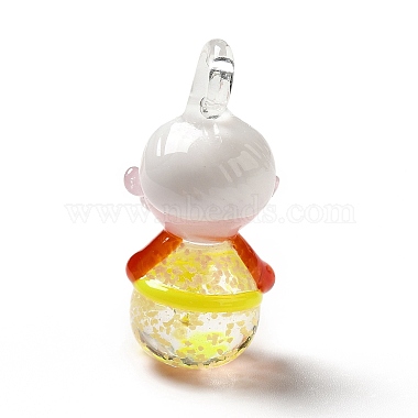 Handmade Lampwork Pendants(LAMP-G156-08)-3