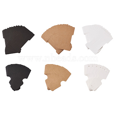 Cardboard Fold Over Paper Display Hanging Cards & Hair Clip Display Cards(CDIS-TA0001-09)-2