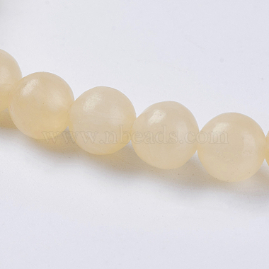 Topaz natural jade perlas hebras(G-G515-8mm-03B)-3