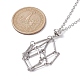 collar de jaula con soporte de cristal(NJEW-JN04585)-6