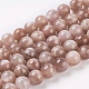 Natural Sunstone Beads Strands(L-G-G099-10mm-14)-1