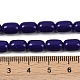 perles verre opaque brins(X-GLAA-Z015-02D)-4