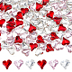 SUPERFINDINGS 200Pcs 3 Colors Glass Rhinestone Cabochons(GGLA-FH0001-02)-1