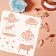 PET Hollow Out Drawing Painting Stencils(DIY-WH0391-0785)-3