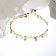 Stylish Stainless Steel Chain Bracelet for Women(EA2794-1)-1
