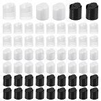 81Pcs 3 Colors Plastic Press Cap, Mixed Color, 28x27mm, Inner Diameter: 24mm, 27pcs/color(DIY-GO0003-41)