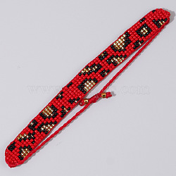 Handmade Colorful Leopard Print Bracelet for Women, Perfect Gift for Friends.(TK5123-1)