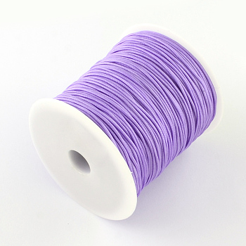 Nylon Thread, Medium Purple, 1mm, about 153.1 yards(140m)/roll