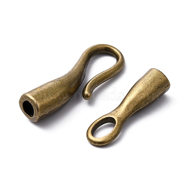 Tibetan Style Hook Clasps(MLF11268Y-NF)-2