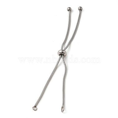 Adjustable 304 Stainless Steel Bracelet Making(STAS-G169-02P)-2