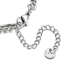 Moon & Round 304 Stainless Steel Pendant Necklaces(NJEW-P318-02P)-4