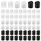 81Pcs 3 Colors Plastic Press Cap(DIY-GO0003-41)-1