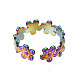 Цветочные манжеты кольца(RJEW-N038-007)-3